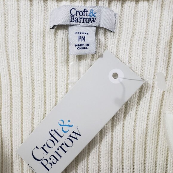 Croft & Barrow Jacket Women's Petite Medium Soft Shell Full Zip Long Sleeve - Picture 7 of 9